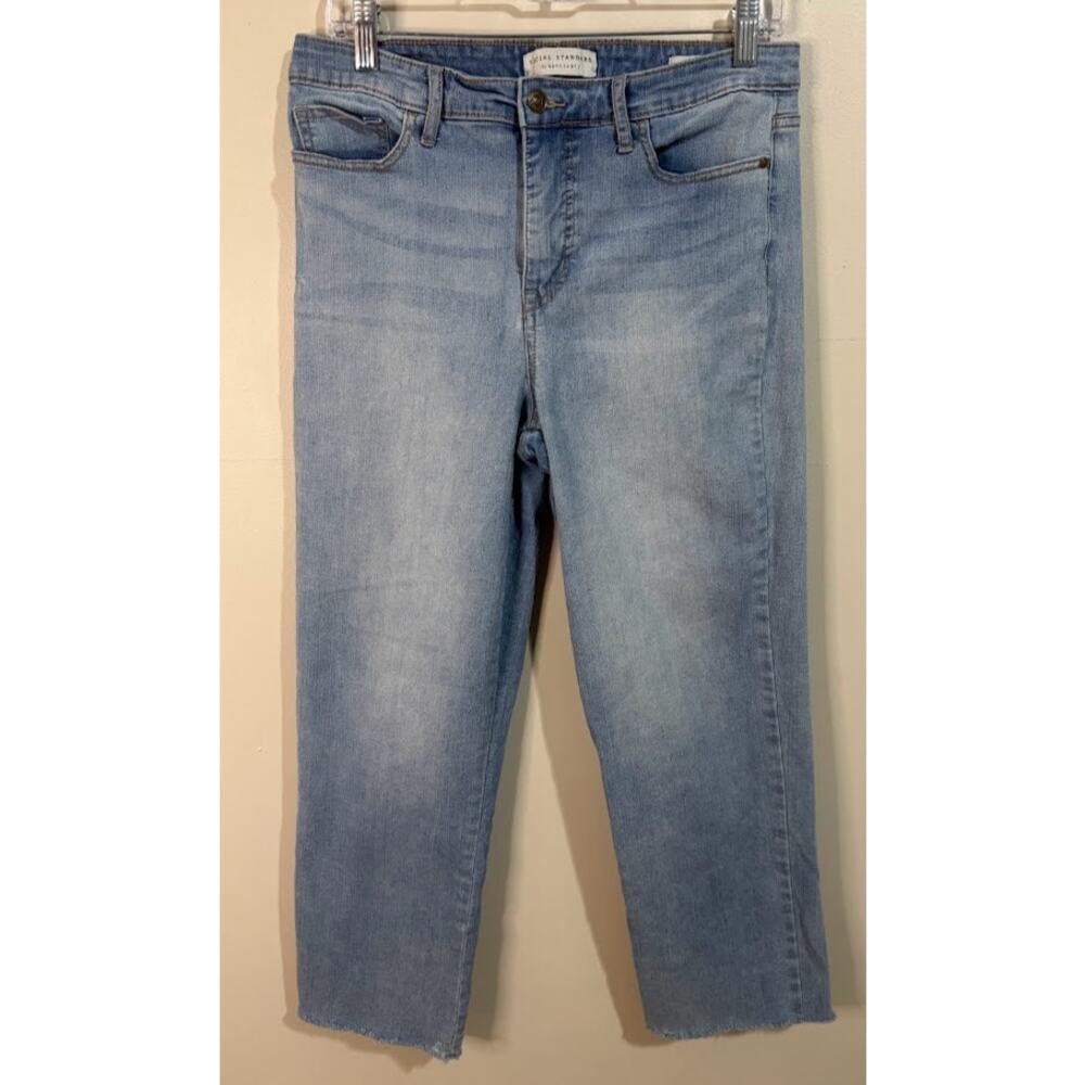Social Standard by Sanctuary Women's High Rise Crop Straight Jeans Size 10